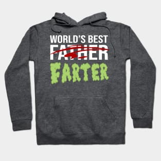 Worlds Best Father Farter Joke Gift Hoodie